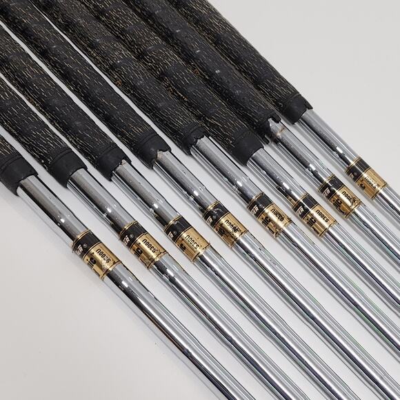 King Cobra Tour Oversize Iron Set 3-7 9 PW+SW (NO #8) Stiff S300U Steel Bad Grip - Picture 7 of 10